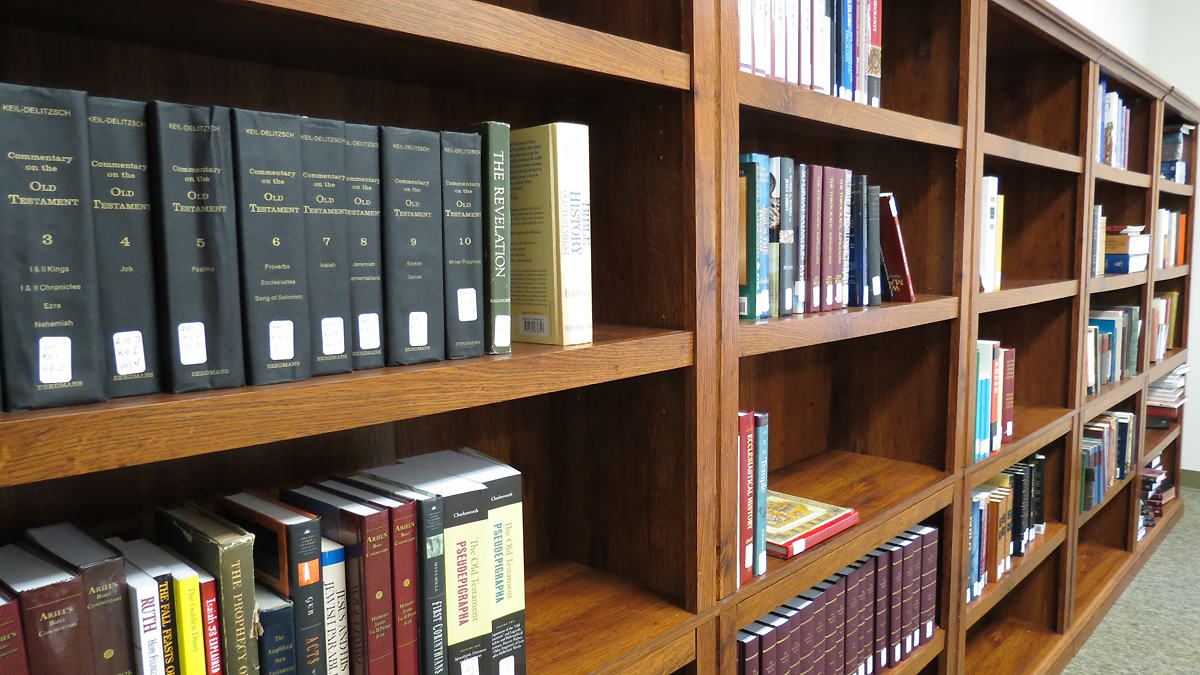 Library at Ariel School of Messianic Jewish Studies